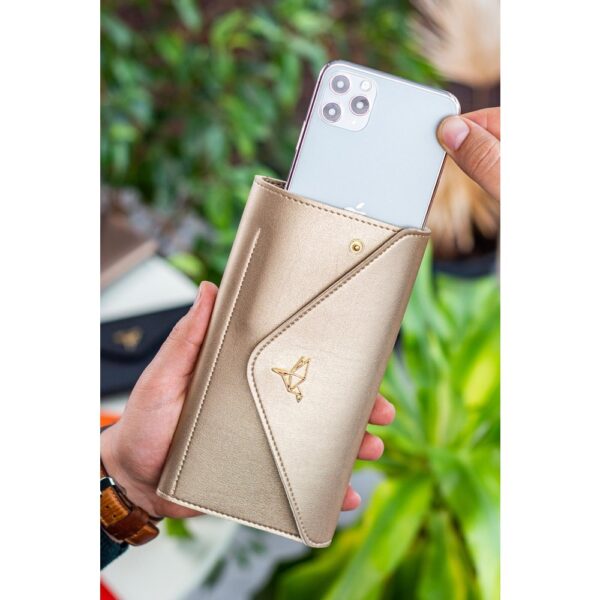 Vegan Leather High Quality Luxury Trendy Women's Wallet