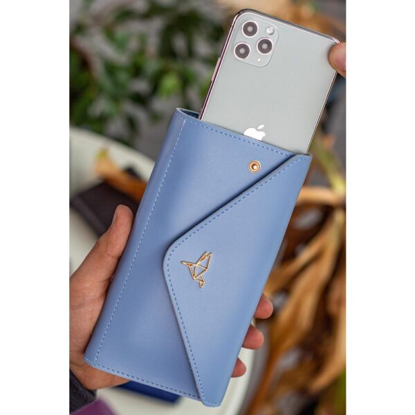 Vegan Leather High Quality Luxury Trendy Women's Wallet - Image 4