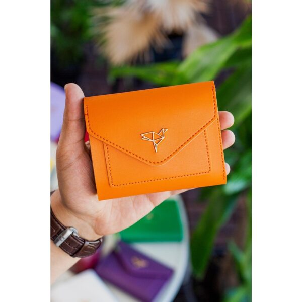 Vegan Leather High Quality Luxury Trendy Women's Wallet - Image 4
