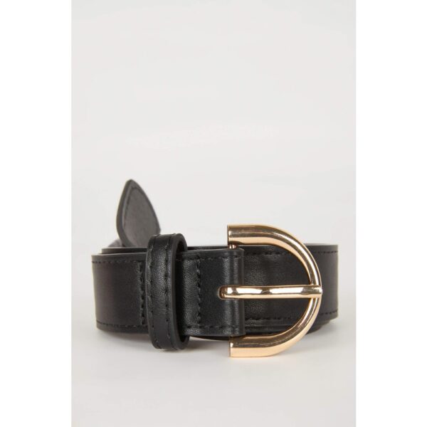 Luxury Vegan Leather Letter Women's Belt