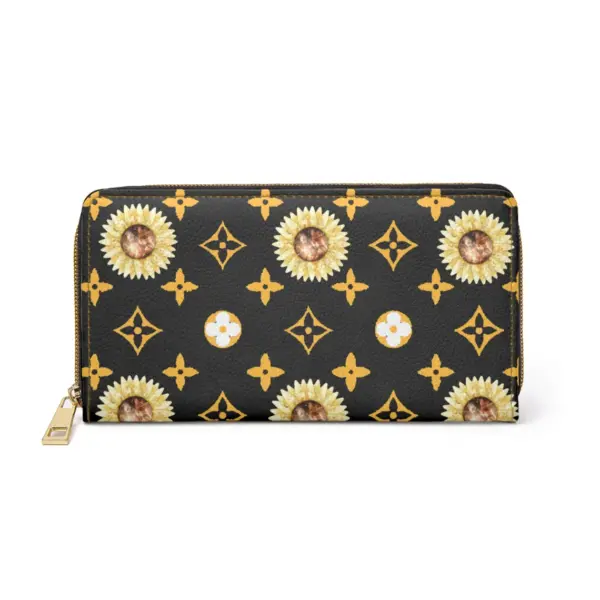 Vegan Leather High Quality Luxury Trendy Colorful Women's Wallet - Image 2
