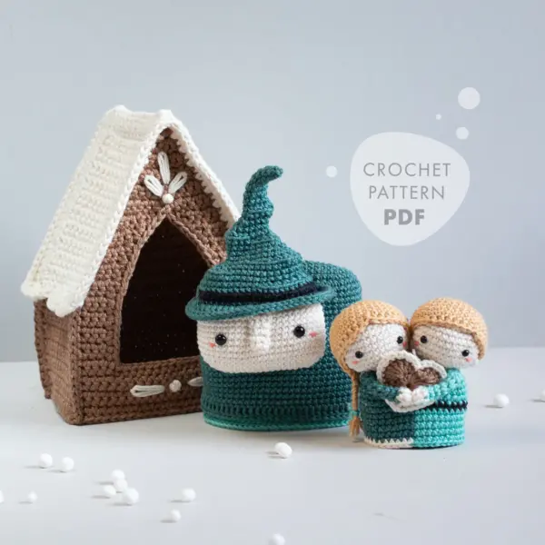 Crochet Pattern . Hansel & Gretel . Matryoshka (Digital Product PDF) DIY
